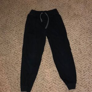 I’m selling black joggers for boys.